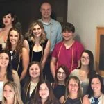 Alpha Delta Nu Nursing Honor Society Fall 2017 class